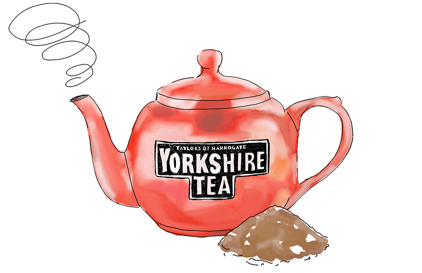 Buy Yorkshire Tea Online, Gold, Hard Water, Decaf